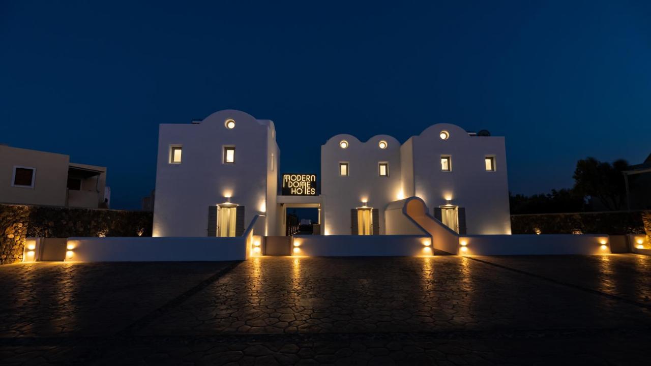 פריסה Modern Dome Homes Of Santorini מראה חיצוני תמונה
