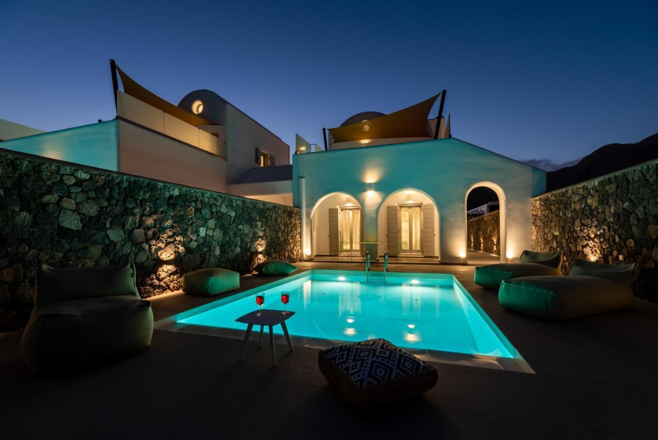 פריסה Modern Dome Homes Of Santorini מראה חיצוני תמונה